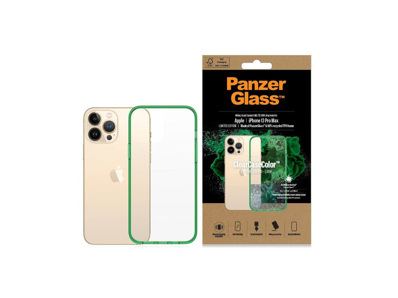 PanzerGlass ClearCaseColor™ Apple iPhone 13 Pro Max - Lime