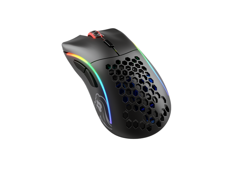 Glorious Model D Wireless - Matte Black - Gaming Maus (Schwarz mit RGB)