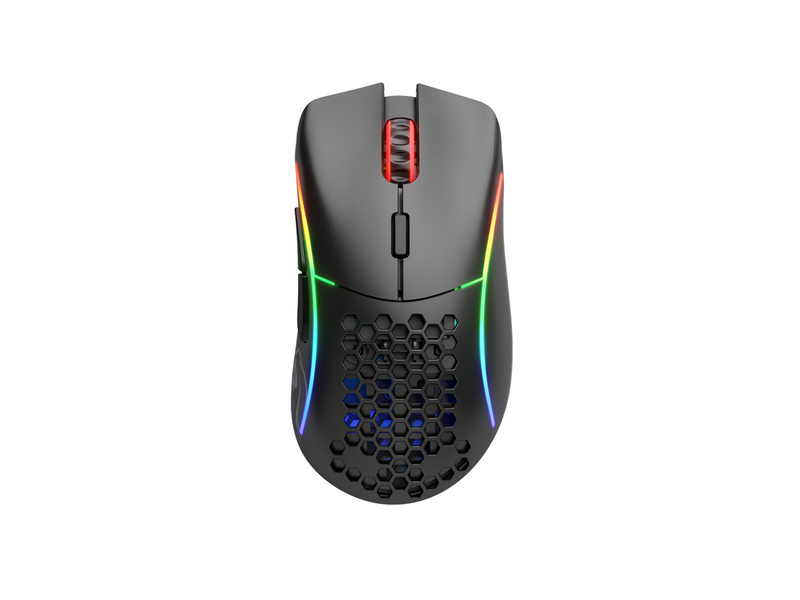Glorious Model D Wireless - Matte Black - Gaming Maus (Schwarz mit RGB)