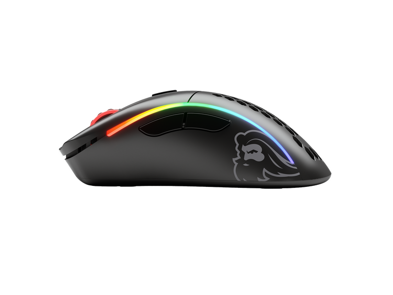 Glorious Model D Wireless - Matte Black - Gaming Maus (Schwarz mit RGB)