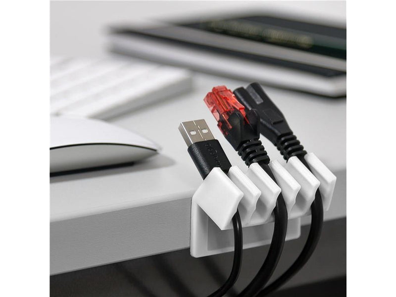 Pro Cable Management 5 Slots white