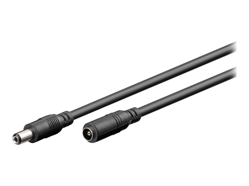 Pro 2.1 mm DC extension cable Black