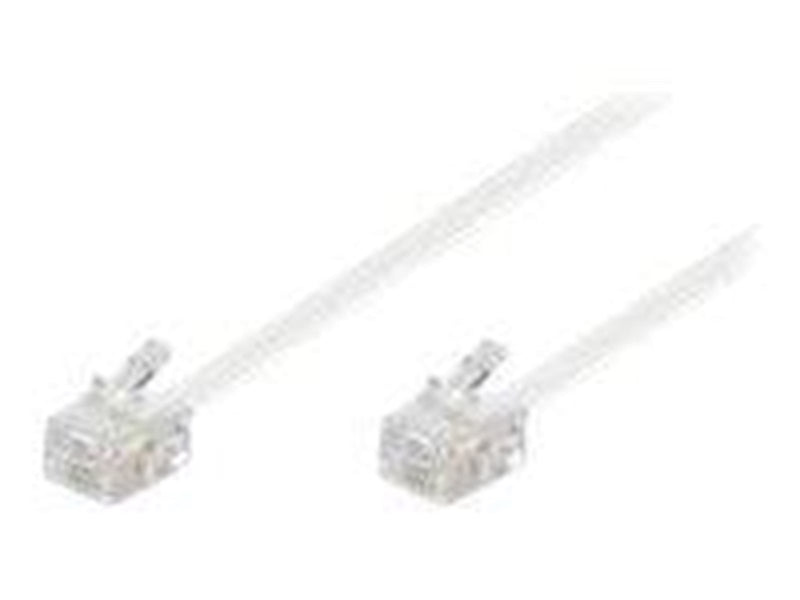 Pro Modular telephone cable - Weiß - 10 meter