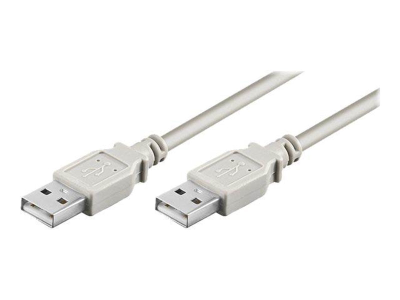 Pro USB 2.0 male (type A)  USB 2.0 male (type A) 1.8m - Grey