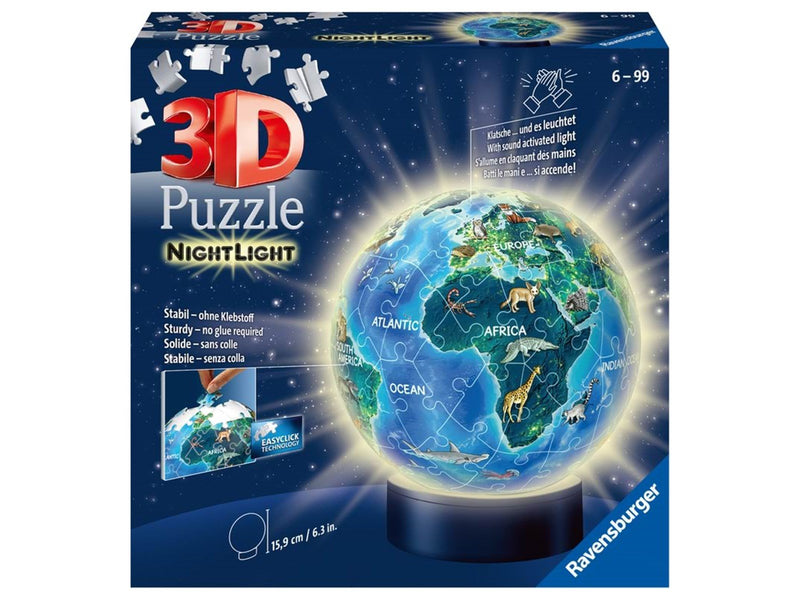 Ravensburger Children Globe Nightlight 72p
