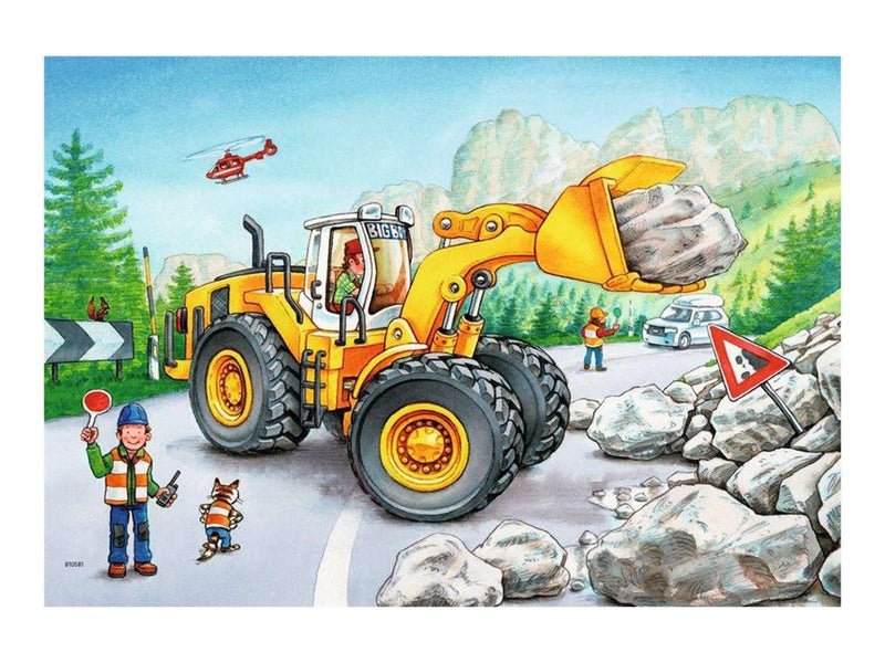 Ravensburger Digger At Work 2x24p