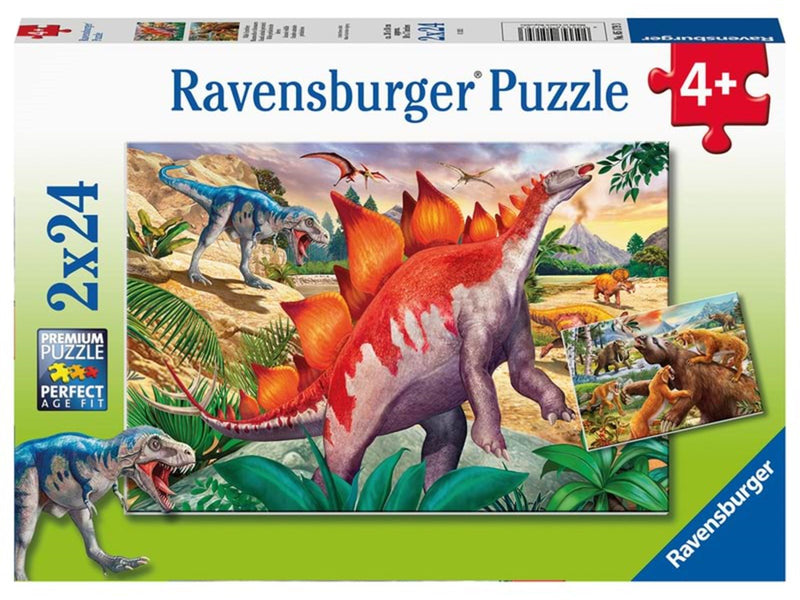 Ravensburger Jurassic Wildlife 2x24p