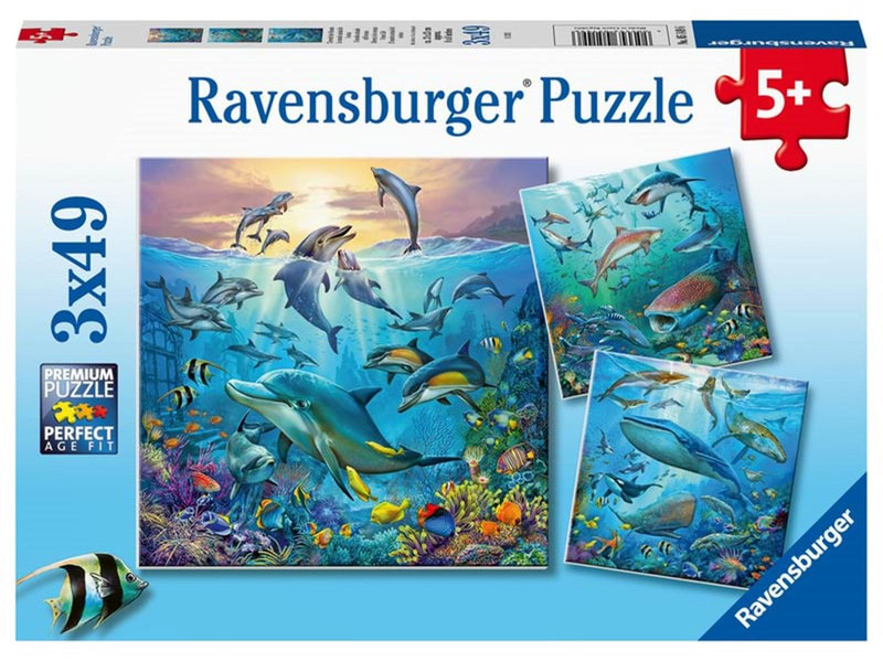 Ravensburger Ocean Life 3x49p