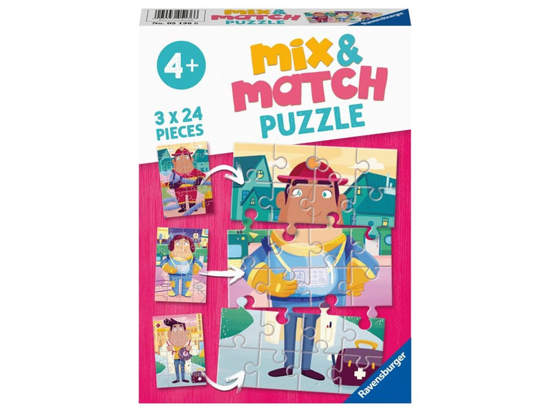 Ravensburger Mix & Match: Job Swap! 3x24p