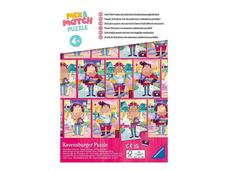 Ravensburger Mix & Match: Job Swap! 3x24p