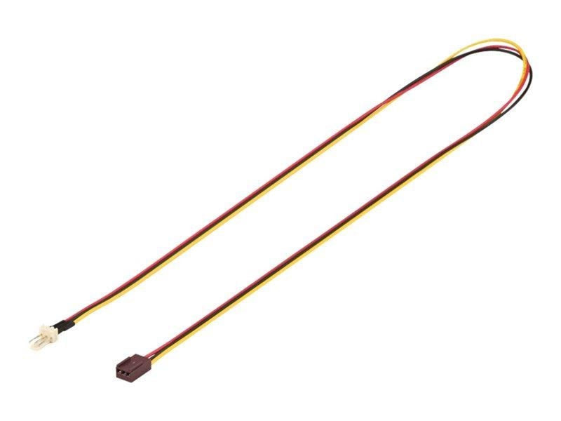 Pro PC fan power extension cable 3-pin male/female connector