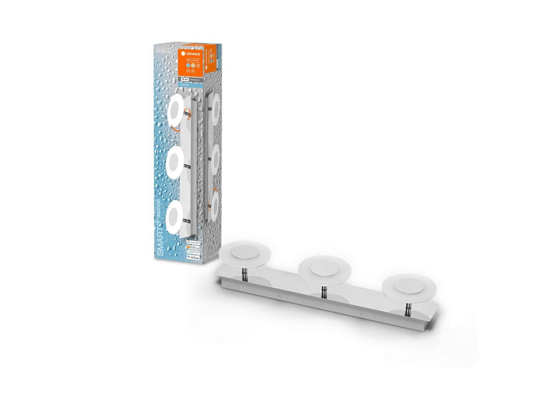 LEDVANCE SMART+ Wall Orbis Wave 52cm 2100lm 21W TW krom IP4