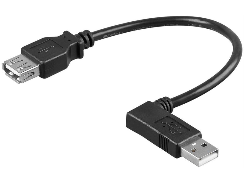 Pro USB 2.0 Hi-Speed extension cable 90°