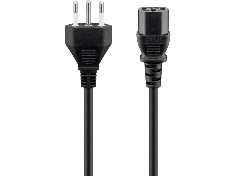 Pro Cold-device cord Italy 1.8 m black