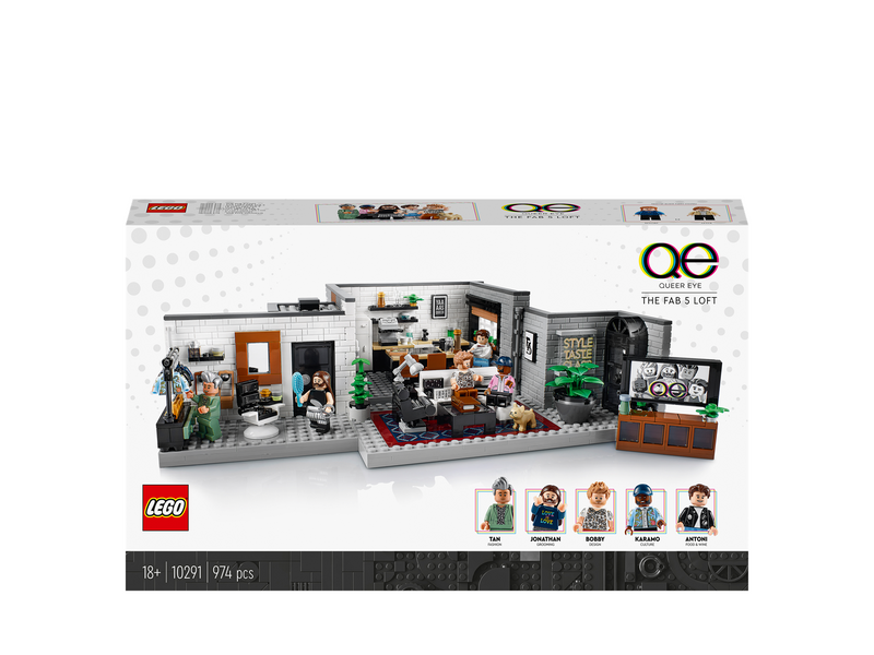 LEGO Icons 10291 Queer Eye – Das Loft der Fab 5
