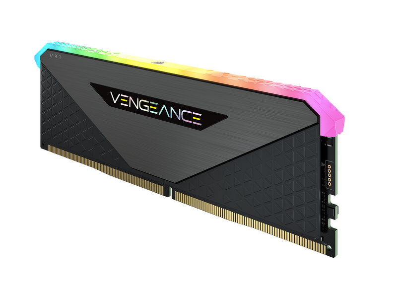 Corsair Vengeance RGB RT DDR4-3200 - 32GB - CL16 - Quad Channel (4 pcs) - AMD Optimized - Schwarz mit RGB