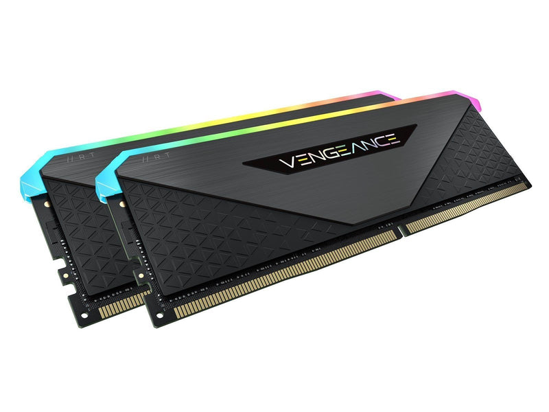 Corsair Vengeance RGB RT DDR4-3600 - 32GB - CL16 - Dual Channel (2 pcs) - AMD Optimized - Schwarz mit RGB