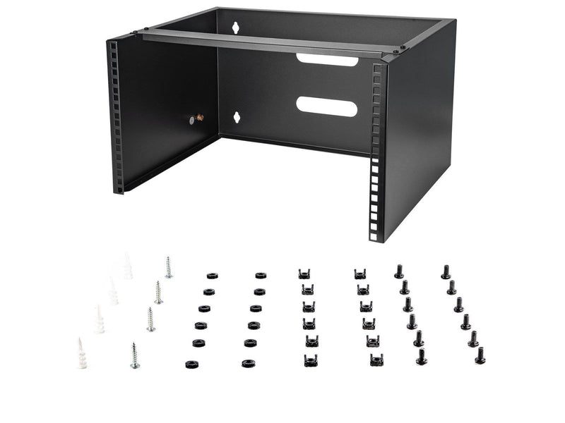 StarTech.com 6U 12in Hinged Wall Montage Bracket für Patch Panel - Gehäuse für Montage an Wand