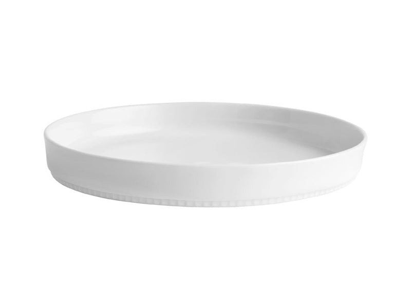 Pillivuyt Salat-/Pasta Teller gerader Rand Toulouse 22 cm Weiß