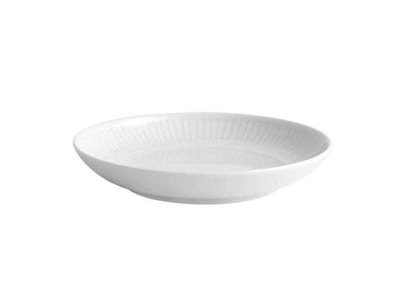 Pillivuyt Asiet dyb Plissé 16 cm Hvid