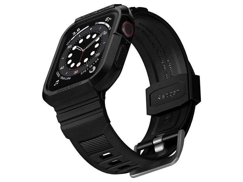 Spigen Rugged Armor Pro - black - Apple Watch 45mm/44mm