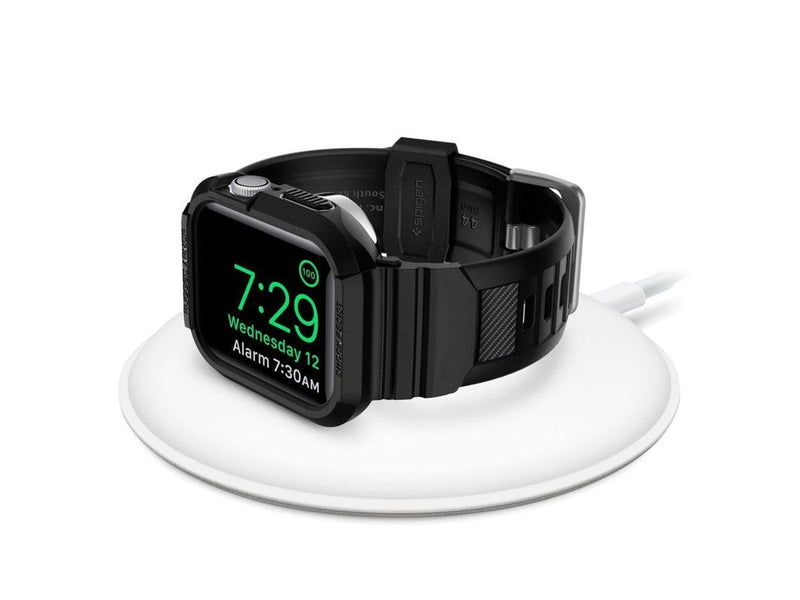 Spigen Rugged Armor Pro - black - Apple Watch 45mm/44mm