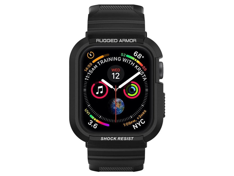 Spigen Rugged Armor Pro - black - Apple Watch 45mm/44mm