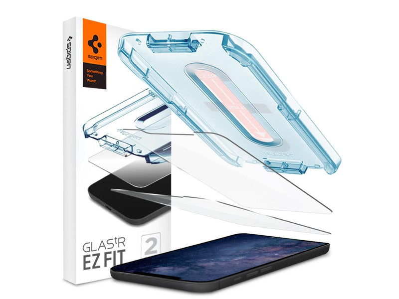 Spigen Glas tR EZ Fit - 2 Pack - iPhone 12 mini