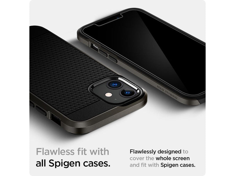 Spigen Glas tR EZ Fit - 2 Pack - iPhone 12 mini