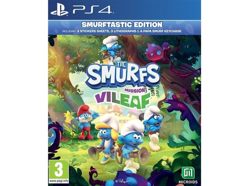 The Smurfs: Mission ViLeaf (Smurftastic Edition) - Sony PlayStation 4 - Platformer - PEGI 3