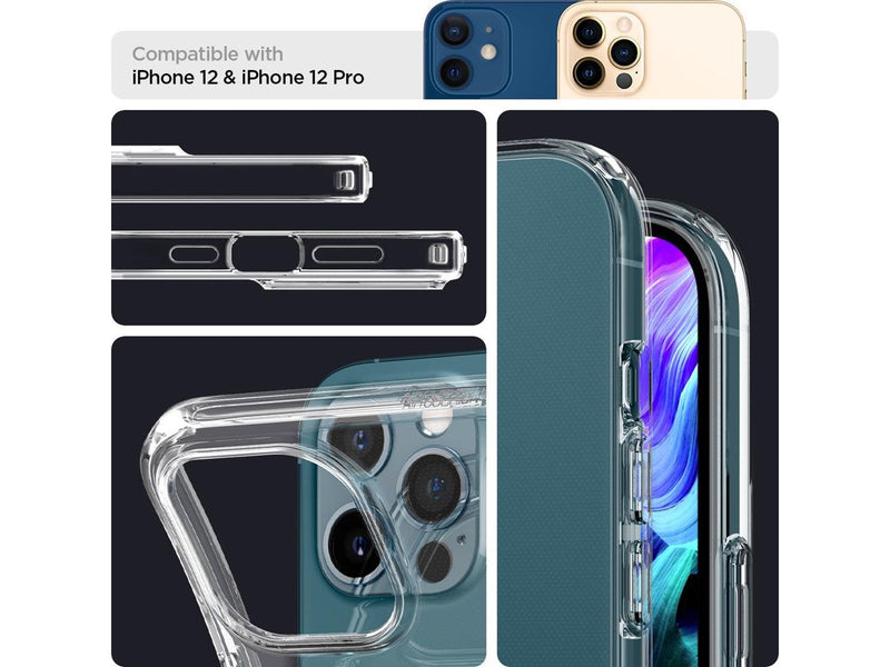 Spigen Liquid Crystal - clear - iPhone 12/Pro