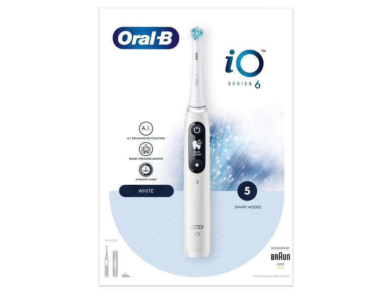 Oral-B Elektrische Zahnbürste iO6 Weiss