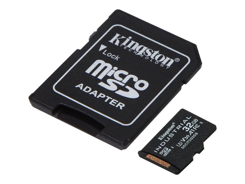 Kingston Industrial microSD/SD - 100MB/s - 32GB