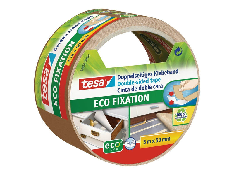 tesa Double-sided tape ecoLogo 5m x 50mm