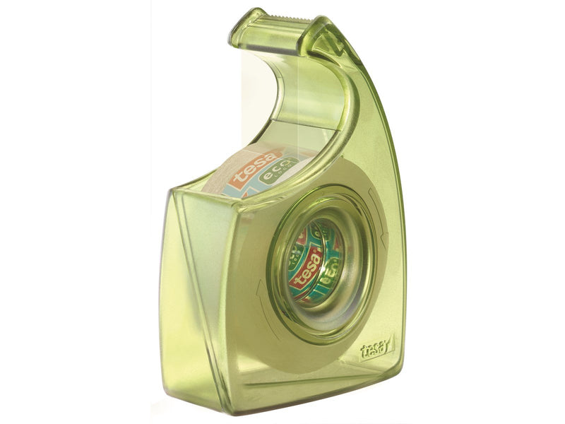 tesa film eco & clear tape 33m x 19mm Transparent + dispenser