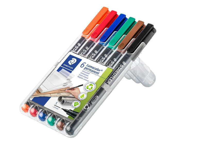 Staedtler Universal pen Lumocolor perm S 6pcs
