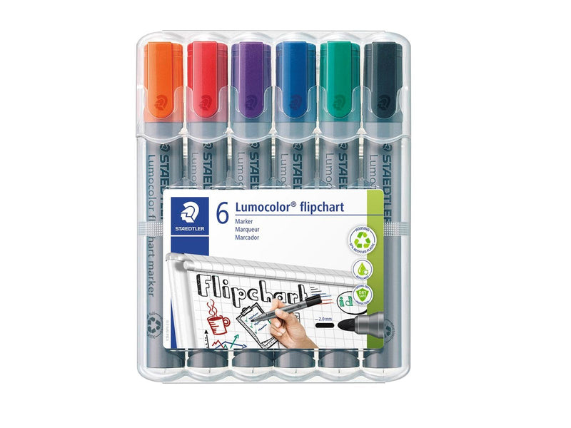 Staedtler Flipchart marker Lumo. 6pcs.box