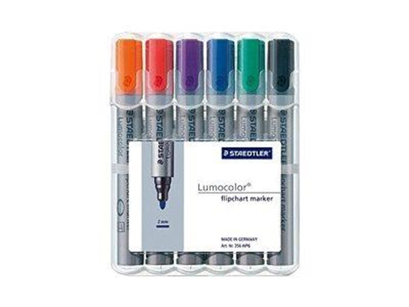Staedtler Flipchart marker Lumo. 6pcs.box