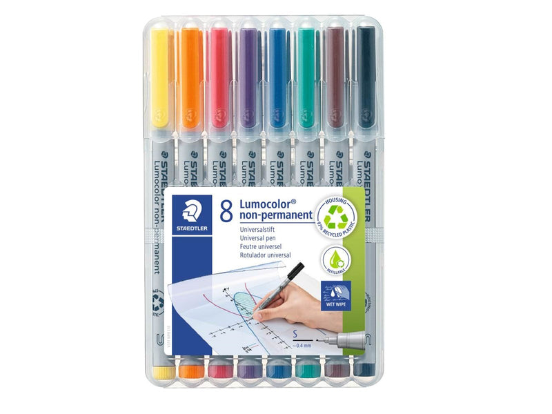 Staedtler Universal pen Lumocolor non-p S 8pc