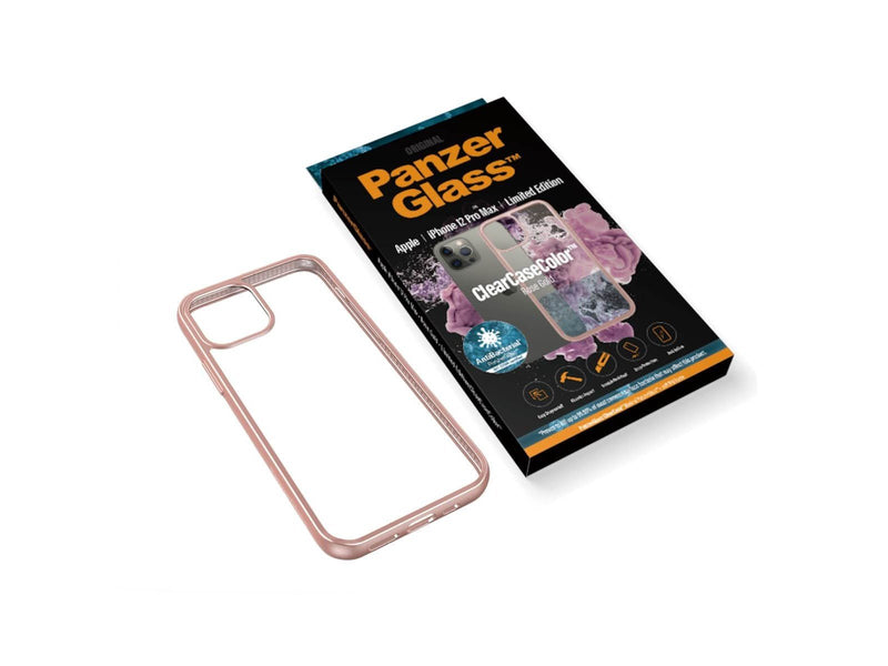 PanzerGlass Apple iPhone 12 Pro Max ClearCase - Rose Gold