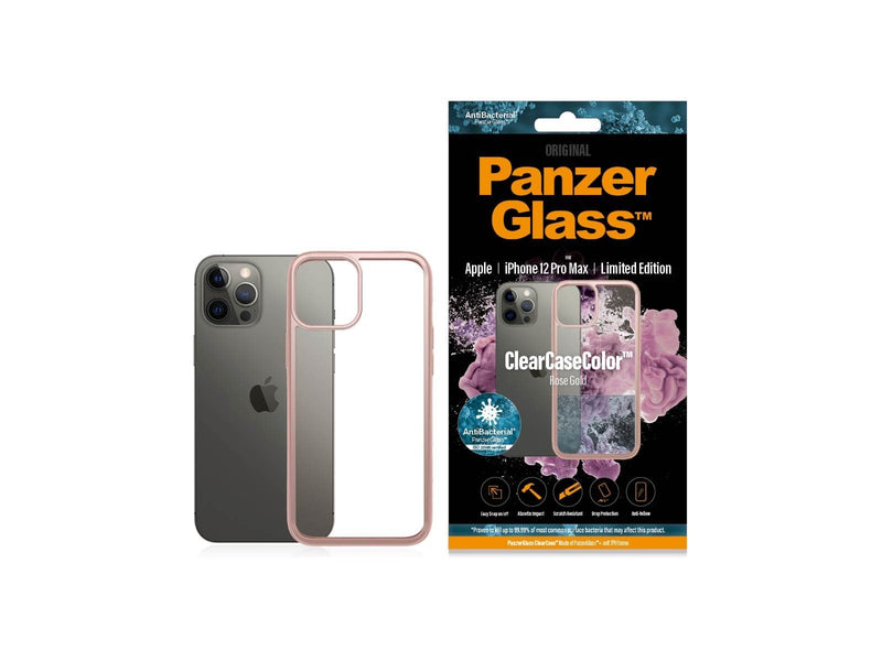 PanzerGlass Apple iPhone 12 Pro Max ClearCase - Rose Gold