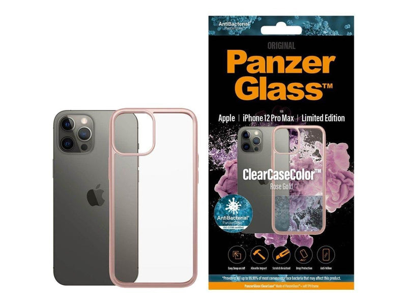 PanzerGlass Apple iPhone 12 Pro Max ClearCase - Rose Gold