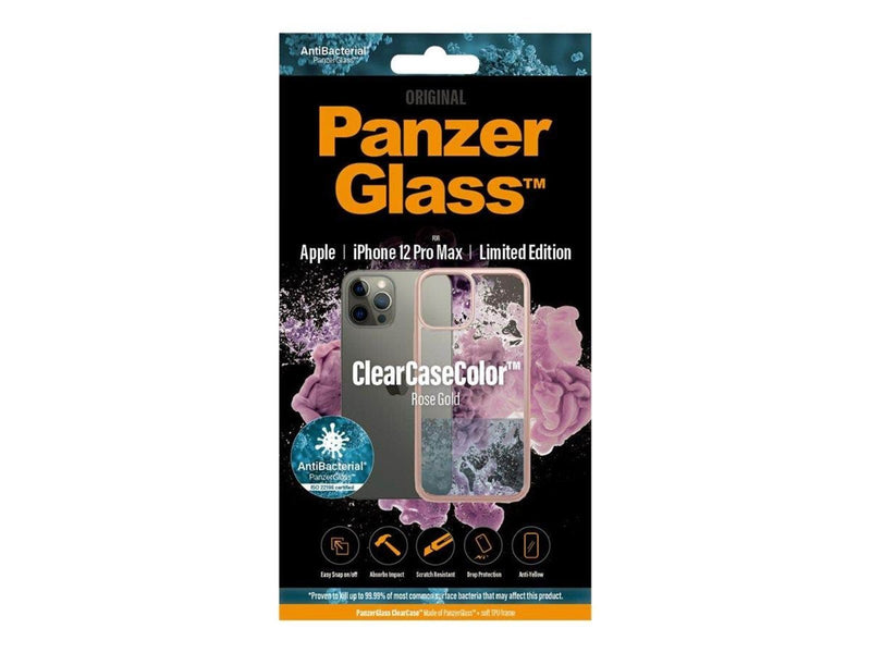 PanzerGlass Apple iPhone 12 Pro Max ClearCase - Rose Gold