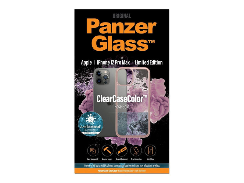 PanzerGlass Apple iPhone 12 Pro Max ClearCase - Rose Gold