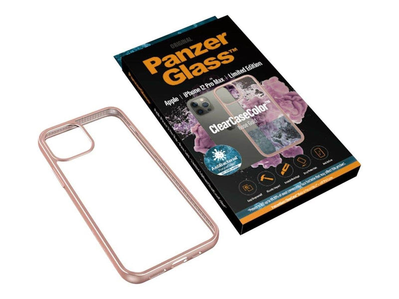 PanzerGlass Apple iPhone 12 Pro Max ClearCase - Rose Gold