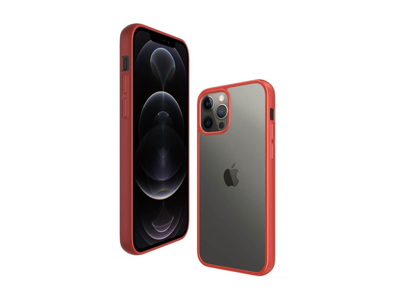 PanzerGlass ClearCaseColor™ Apple iPhone 12 Pro Max - Mandarin Red Limited Edition