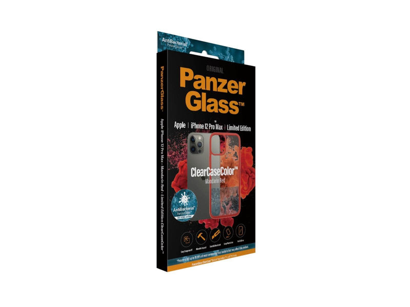 PanzerGlass ClearCaseColor™ Apple iPhone 12 Pro Max - Mandarin Red Limited Edition