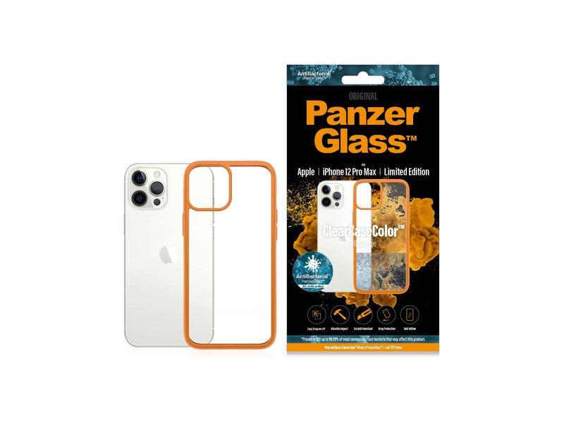 PanzerGlass ClearCaseColor™ Apple iPhone 12 Pro Max -  Orange Limited Edition