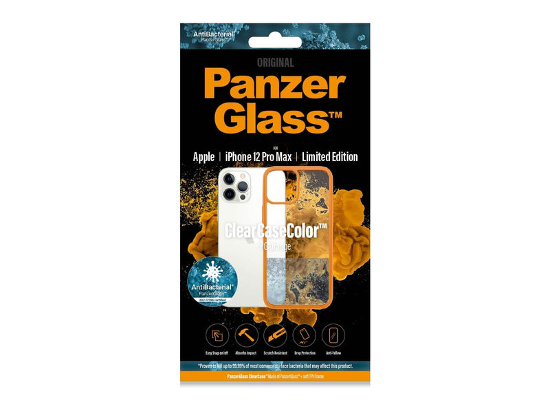 PanzerGlass ClearCaseColor™ Apple iPhone 12 Pro Max -  Orange Limited Edition