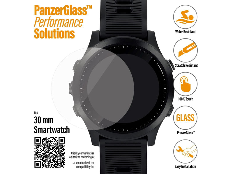 PanzerGlass SmartWatch 30mm | Screen Protector Glass